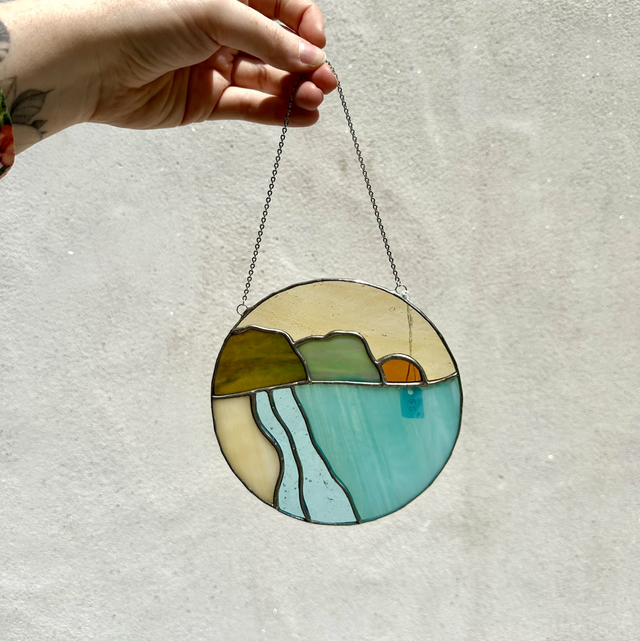 Paysage de bord de mer