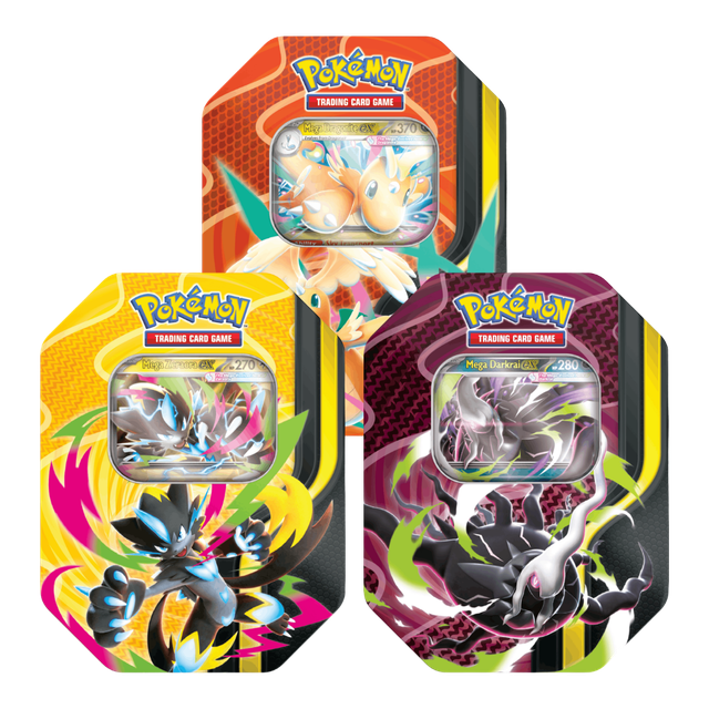 Pokémon TCG: Mega Forces Tin (toimistus vko 45)