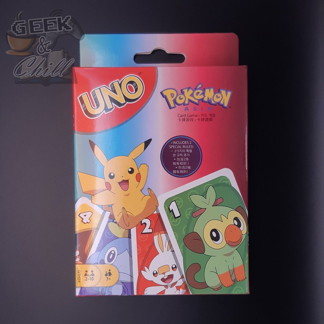 Uno Pokémon - Import Asie - Neuf