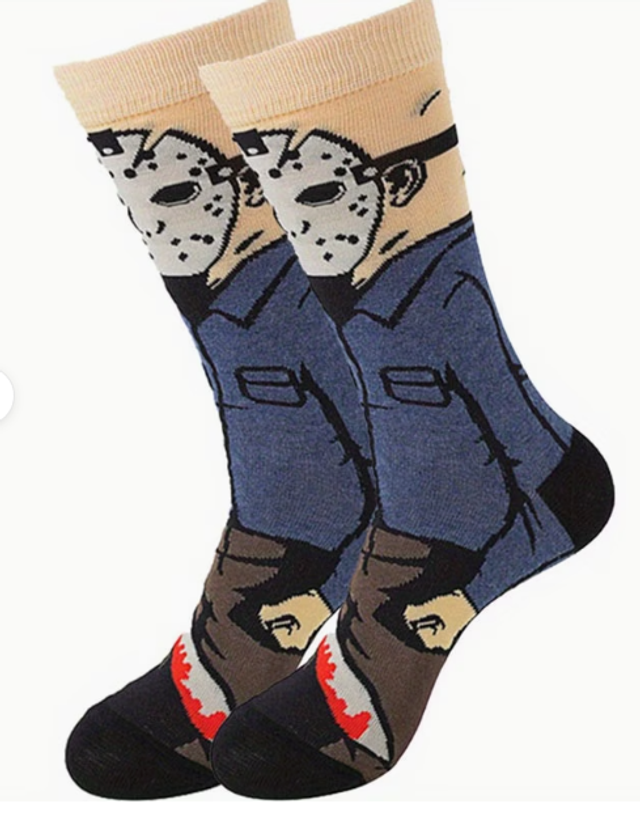 Calcetines Terror Jason Mascara