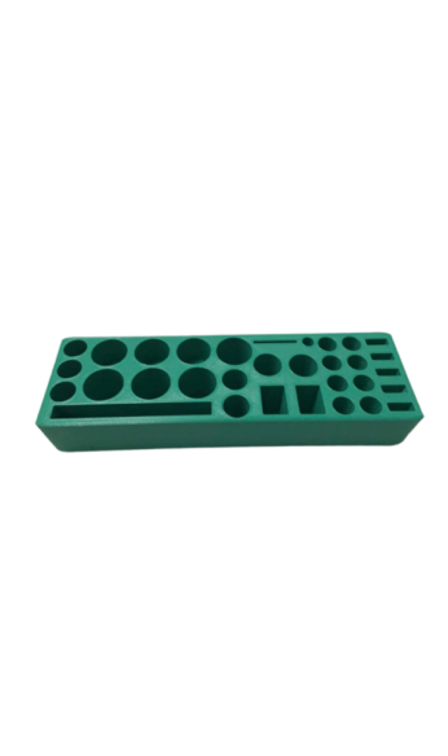 DARK GREEN ACCESSORIES HOLDER