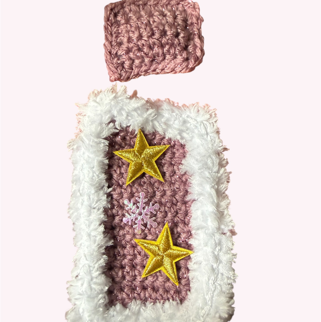 Couverture lit bébé violine +1 oreiller