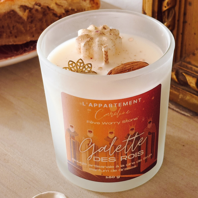 Bougie Galette des Rois