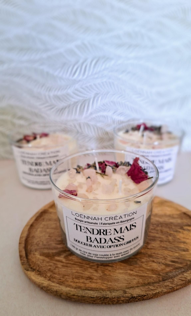 Bougie Rituel " Tendre mais Badass "