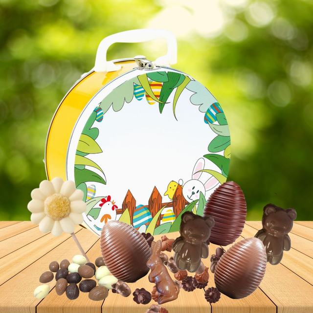 Valise métal garnie