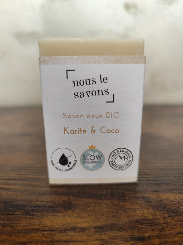 Savon Doux BIO Karité &amp; Coco 100g
