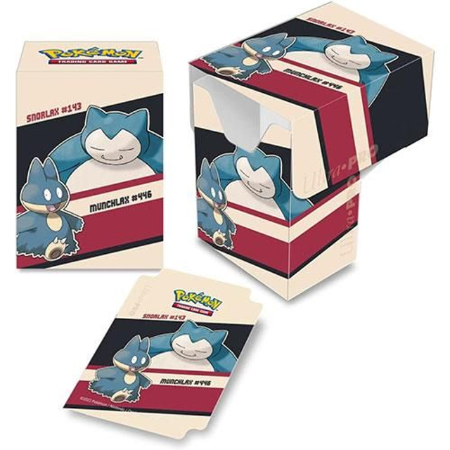 Ultra Pro Pokemon Full View Deck Box Snorlax &amp; Munchlax