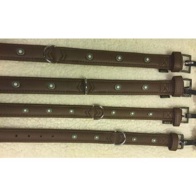 Adori halsband art buffalo deco bruin M/L