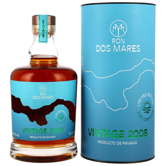 Dos Mares  - 2008 - Ron de PANAMA - 70cl - 44,7°