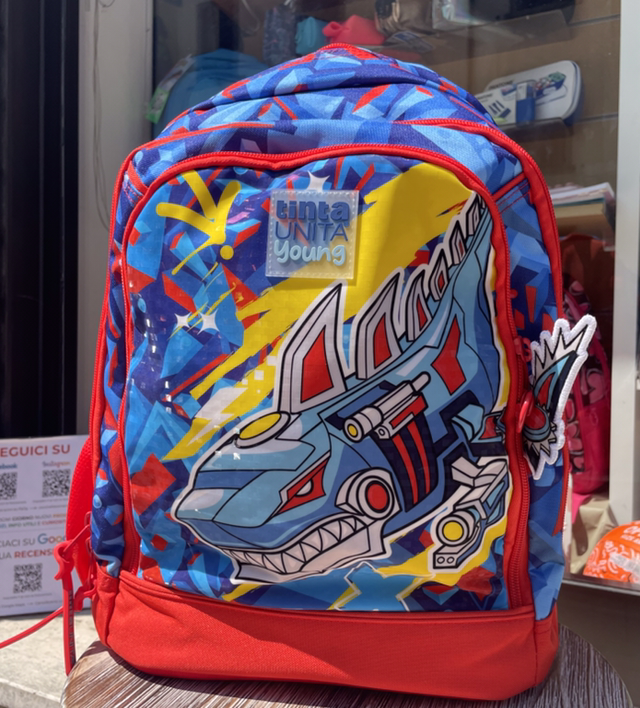 Zaino squalo robot TintaUNITA