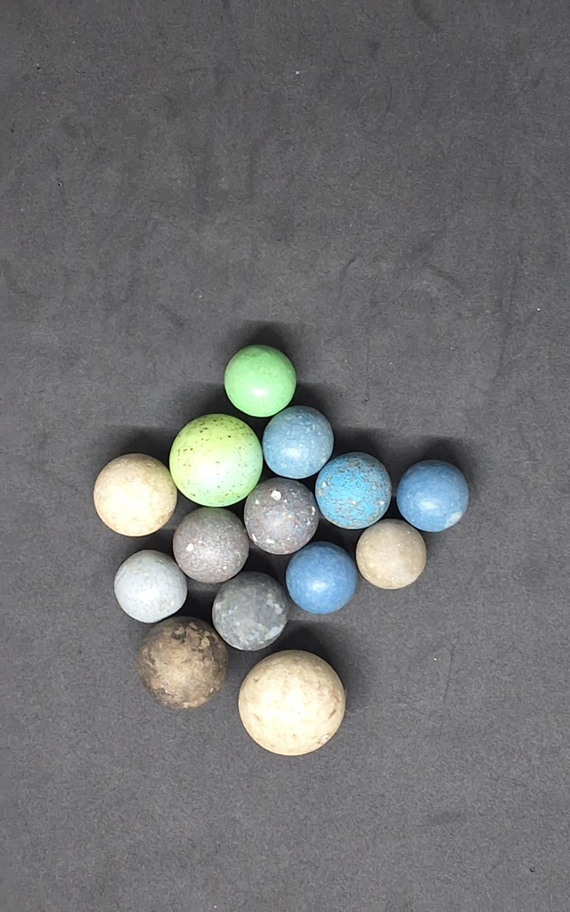 Ancienne billes d'argiles 