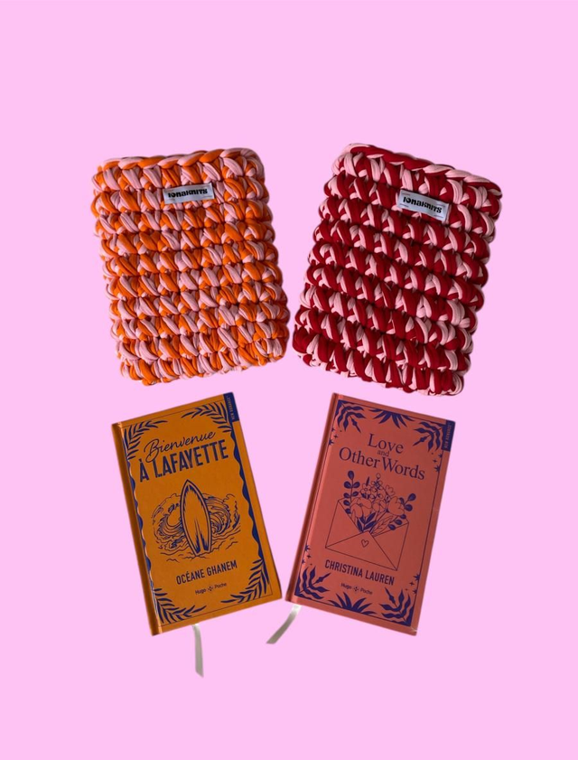 Book sleeve | Pochette livre de poche 