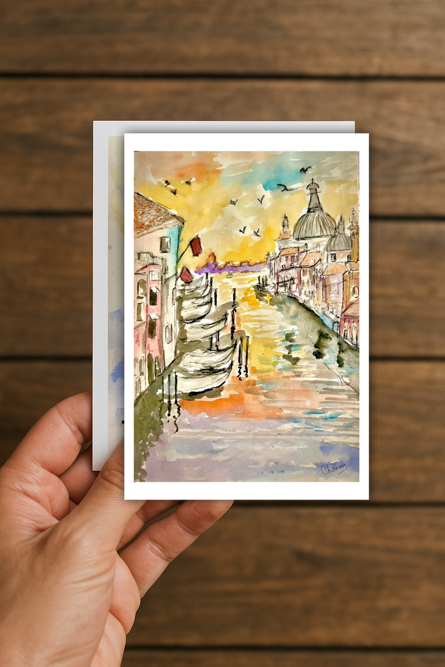 VENISE AU CRÉPUSCULE