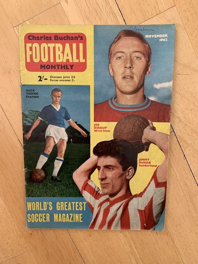 CHARLES BUCHAN'S Football Monthly November 1962
