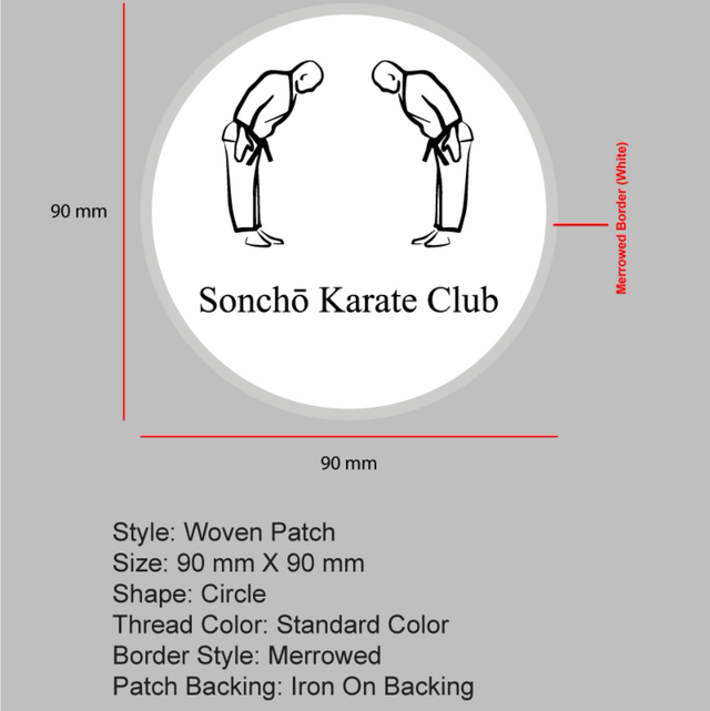 Club badge (iron on)