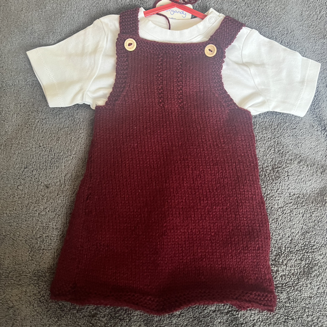 Knitted Dress 0-3months