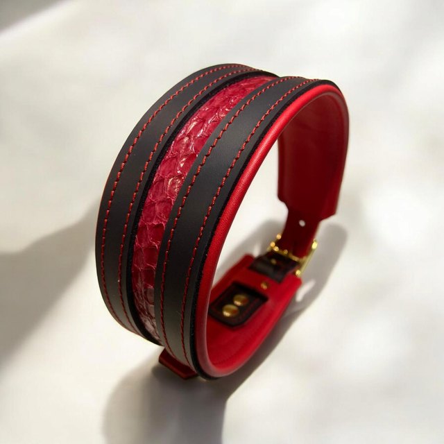 Collier Red Snake 