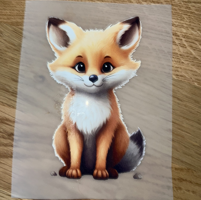 Kleiner Fuchs 13x10cm  