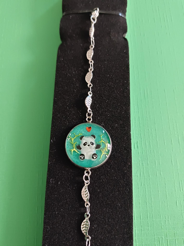 Superbe Bracelet Artisanal Panda