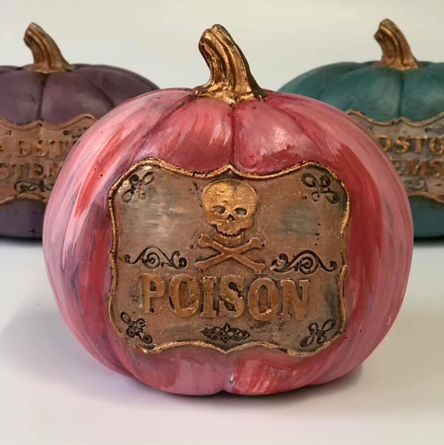 Painted Chocolate Pumpkin