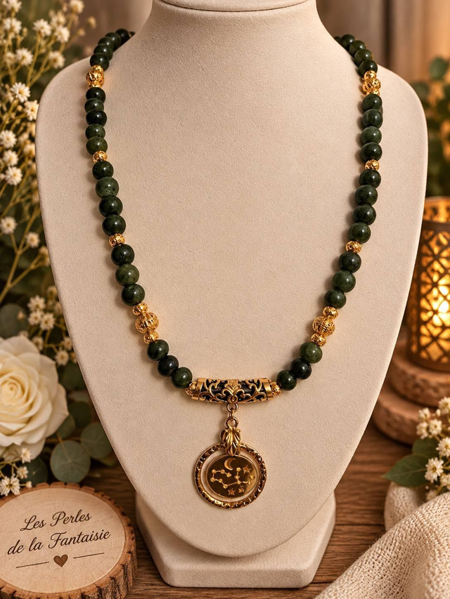 Collier en pierres naturelles – Signe astrologique