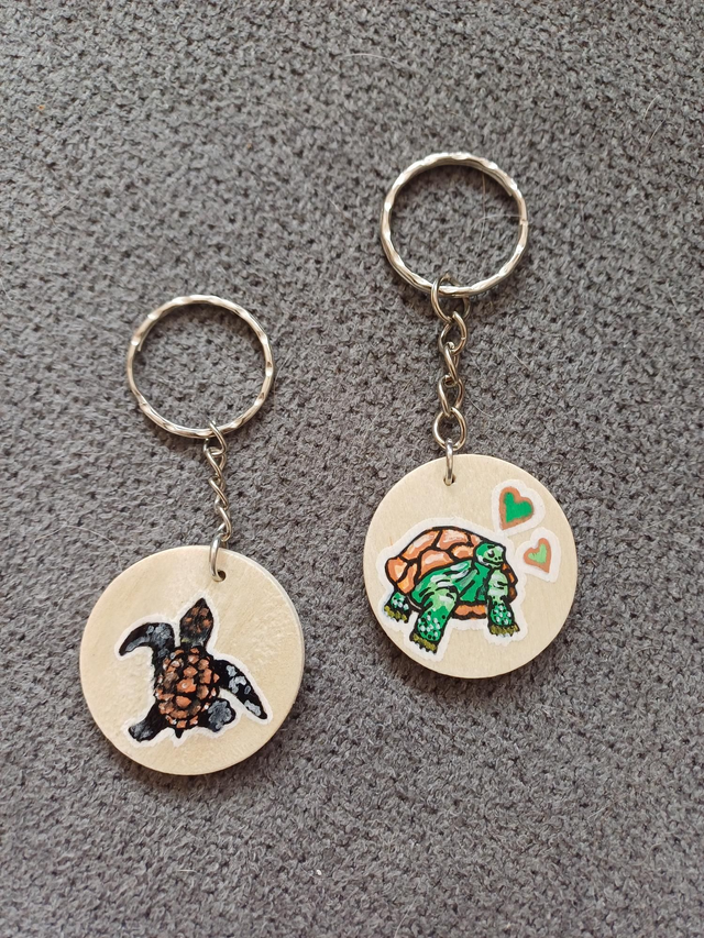 Portes clés tortues