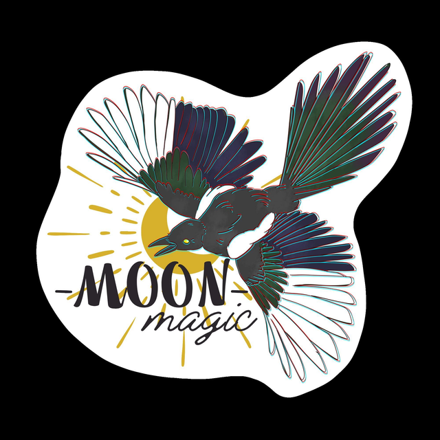 Sticker Moon Magic 