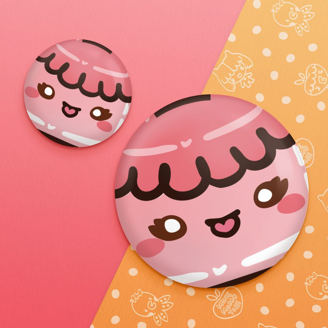 Badge ♡ Série Pudding