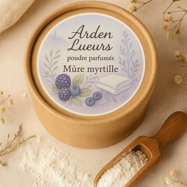 Poudre parfumée Mûre myrtille