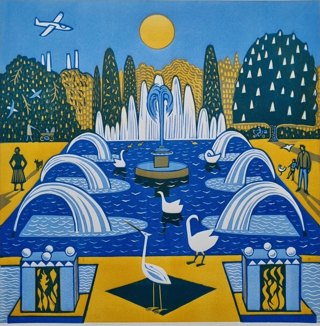 Battersea Park 3 cards