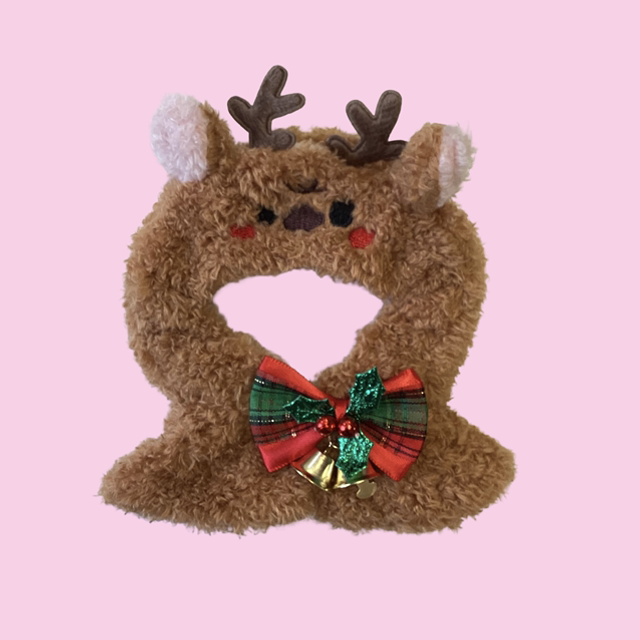 17cm Doll Costume (Fluffy Reindeer)