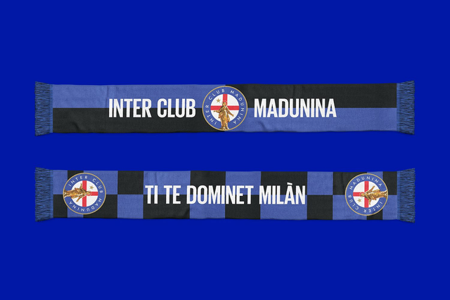  Sciarpa Madunina "Ti Te Dominet Milàn"