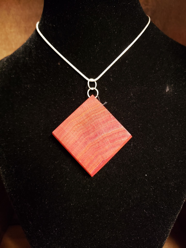 Anhänger Pink Ivory