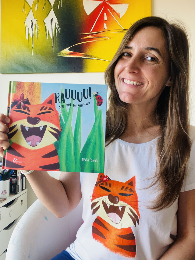 Livro “Rauuuu! Sou bom ou sou mau?”