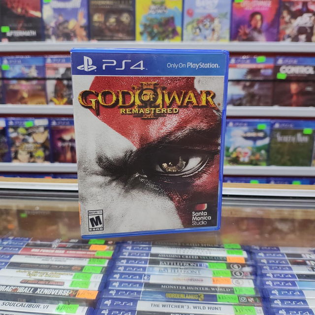 God Of War III Remastered Usado