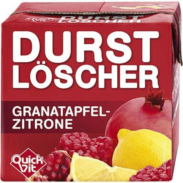 Durstlöscher Granatapfel-Zitrone 12x 0,5l