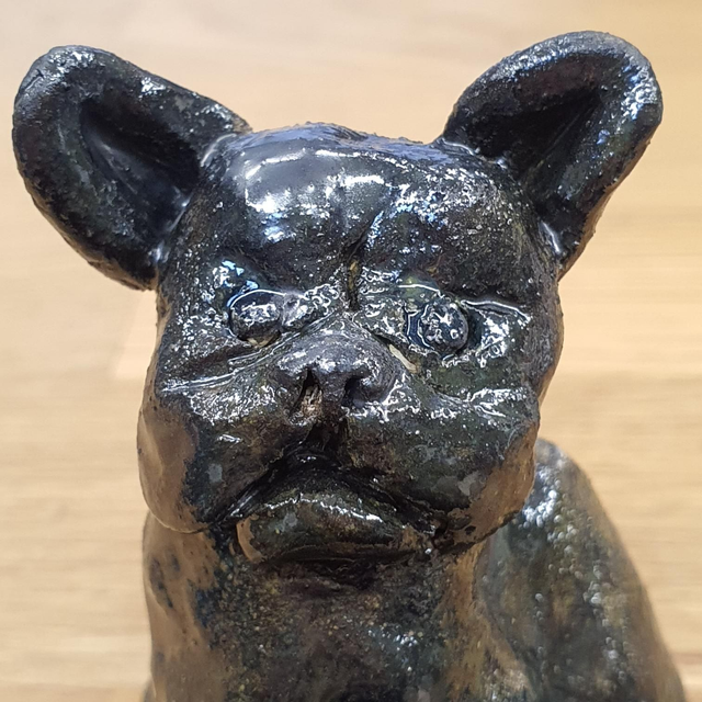 French bulldog sculpture (Frenchie)
