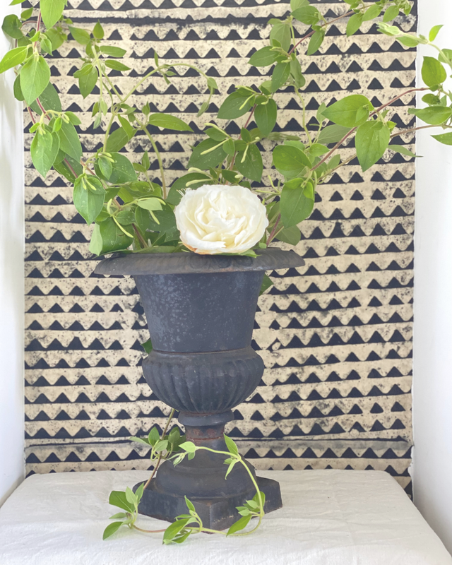 Vase Médicis en fonte