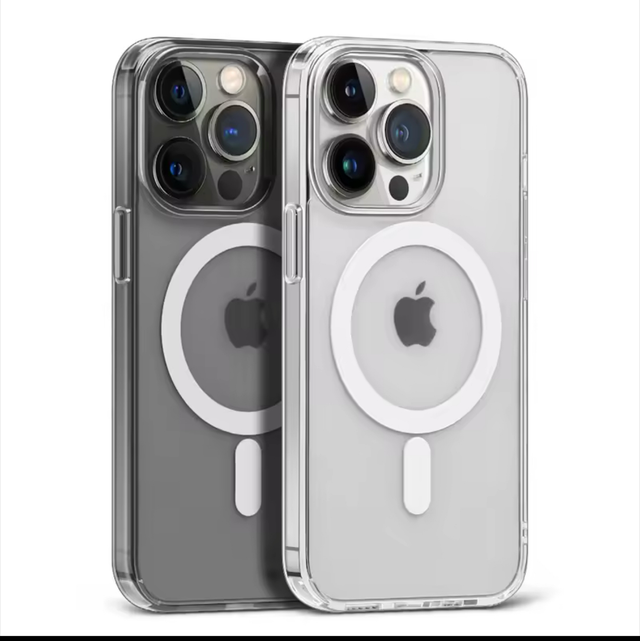 Case iPhone 15 Transparente MagSafe