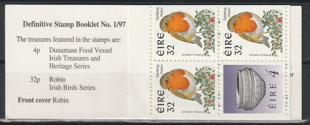 Ireland 1997 Birds Booklet MNH
