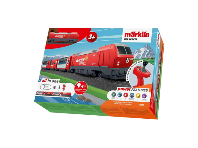 Märklin my world - Kit de démarrage « Glacier Express » Marklin 29348 H0