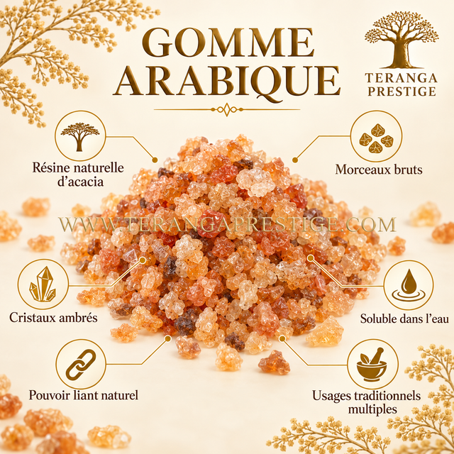Gomme Arabique d’Acacia