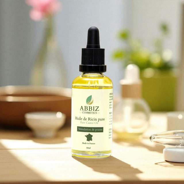 Huile de Ricin Pure – L'Activatrice de Croissance Cheveux, Cils, Sourcils & Ongles