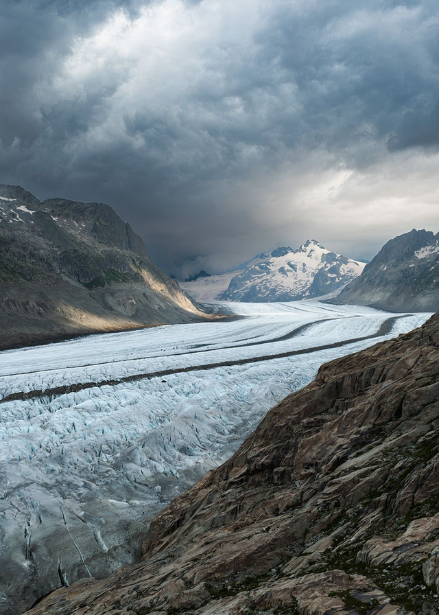 Der Große Aletschgletscher 
