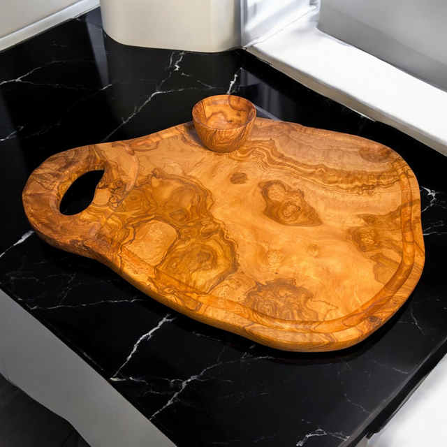 Personalised 17&quot; (~ 43cm) Wedding Anniversary Steak Board