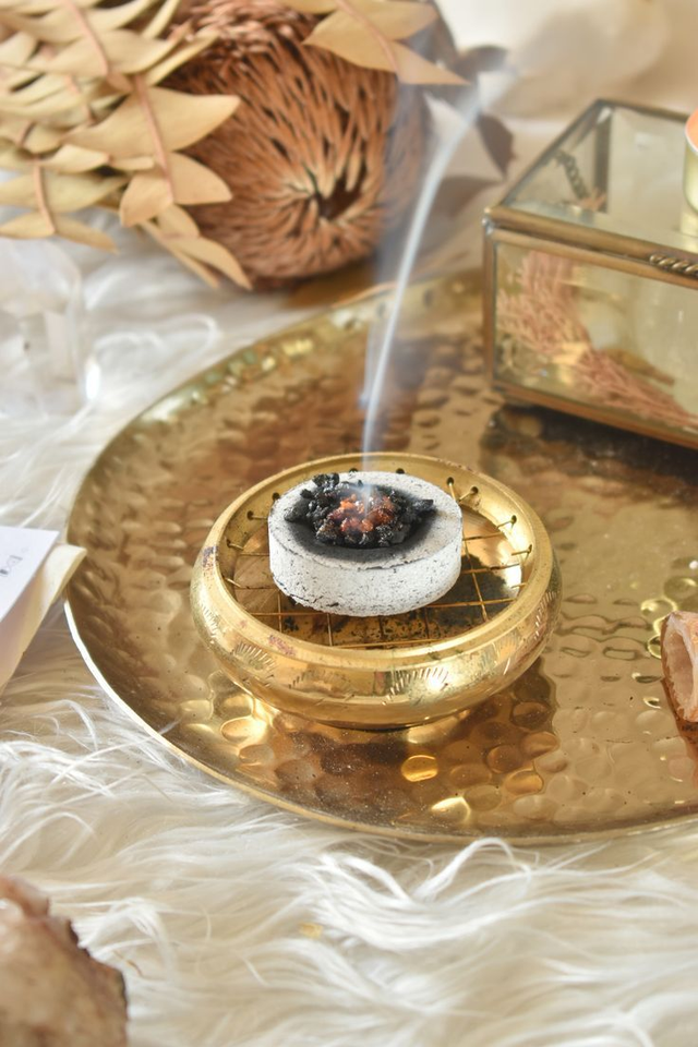 Charbon d&#039;encens