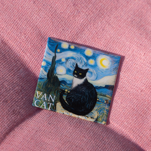Magnet - Van Cat