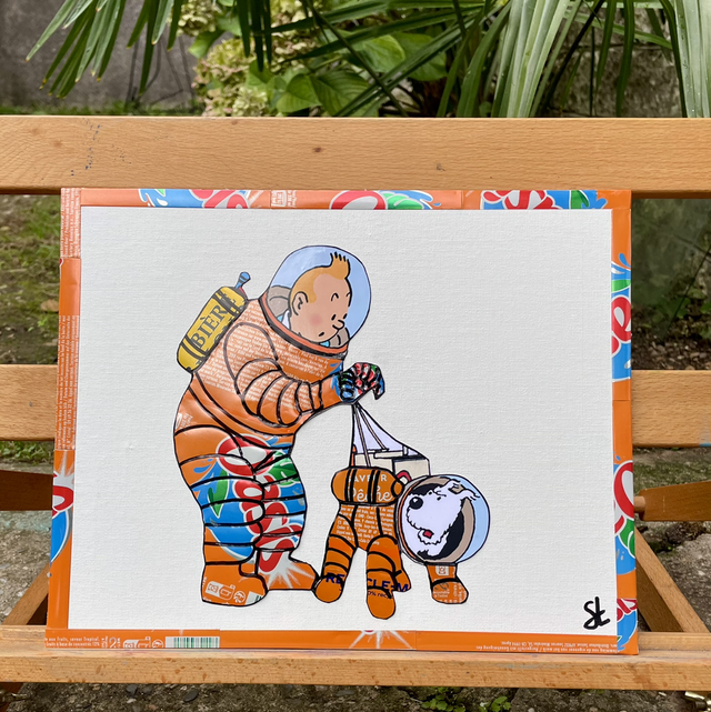 Tableau Tintin et Milou