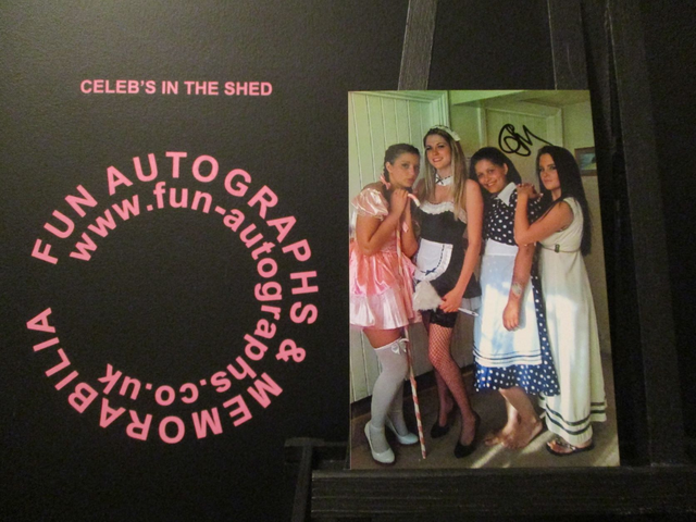 Cassey J Morris Authentic Autographed 6x4 Photograph (B)