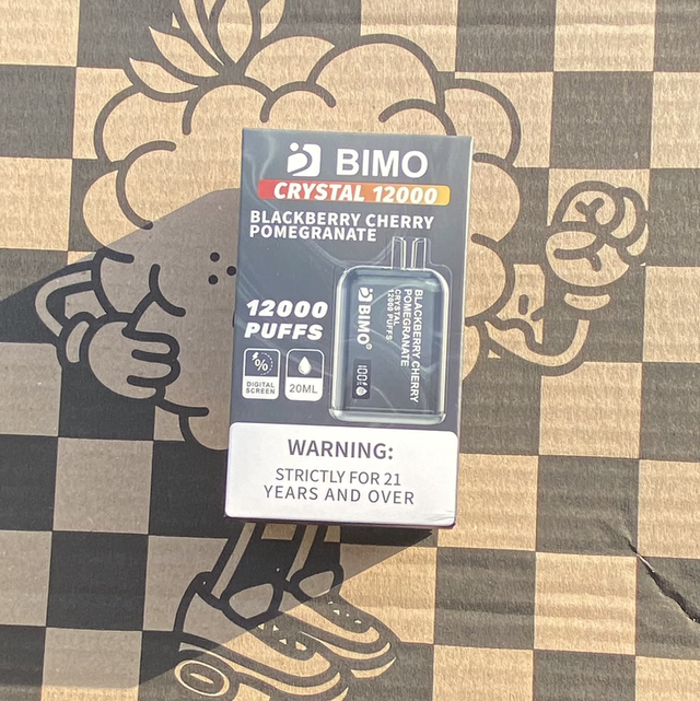 Puffs Bimo Crystal 12k Blackberry Cherry Pomegranate 🍒